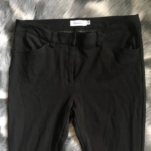 Black Calvin Klein Stretch Pant